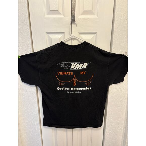 VMA “vibrate my a$$” Custom Motorcycle shirt - Picture 1 of 4